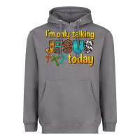 Storm im only talking jesus today Heavyweight Hoodie - texasbilliewilder