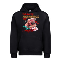 Black valentines day memories come first Urban Hoodie - AdoDesignShop