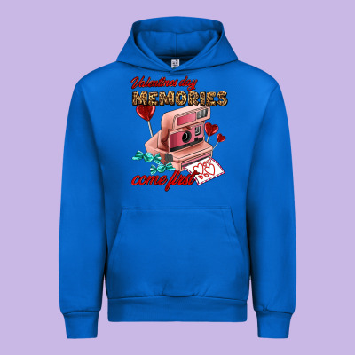 Valentines Day Memories Come First Urban Hoodie Designed By Adodesignshop