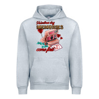 Heather Grey valentines day memories come first Urban Hoodie - AdoDesignShop