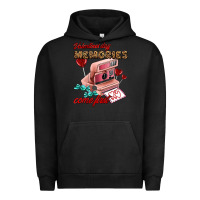 Pigment Black valentines day memories come first Urban Hoodie - AdoDesignShop
