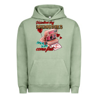 Pigment Oil Green valentines day memories come first Urban Hoodie - AdoDesignShop