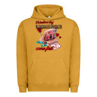 Pigment Peanut Butter valentines day memories come first Urban Hoodie - AdoDesignShop
