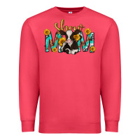 Cardinal show mom with cow mothers day Premium Sweatshirt - texasbilliewilder