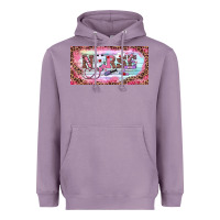 Lavender Valentine's Day Nurse Heavyweight Hoodie - RanaPortraitStore