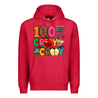 Cardinal 100 days of cray cray Premium Hoodie - Jasminsmagicworld
