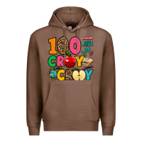 Chestnut 100 days of cray cray Premium Hoodie - Jasminsmagicworld