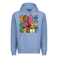 Colony Blue 100 days of cray cray Premium Hoodie - Jasminsmagicworld