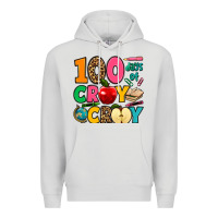 Dove Grey 100 days of cray cray Premium Hoodie - Jasminsmagicworld