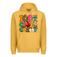 Mustard 100 days of cray cray Premium Hoodie - Jasminsmagicworld