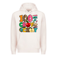 Pale Pink 100 days of cray cray Premium Hoodie - Jasminsmagicworld