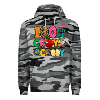 Slate Camo 100 days of cray cray Premium Hoodie - Jasminsmagicworld