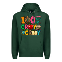 Sports Green 100 days of cray cray Premium Hoodie - Jasminsmagicworld