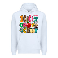 White 100 days of cray cray Premium Hoodie - Jasminsmagicworld