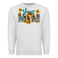 Oatmeal Heather show mom with horse mothers day Premium Sweatshirt - texasbilliewilder