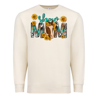 Sandshell show mom with horse mothers day Premium Sweatshirt - texasbilliewilder
