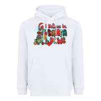 White i believe in santa paws Heavyweight Hoodie - Zillion Design Studio