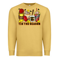 Antique Gold tis' the season softball coffee cups Premium Sweatshirt - Zillion Design Studio