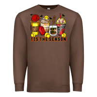 Chestnut tis' the season softball coffee cups Premium Sweatshirt - Zillion Design Studio