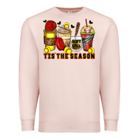 Pale Pink tis' the season softball coffee cups Premium Sweatshirt - Zillion Design Studio