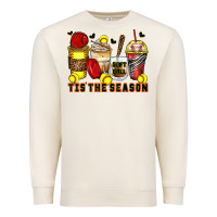 Sandshell tis' the season softball coffee cups Premium Sweatshirt - Zillion Design Studio