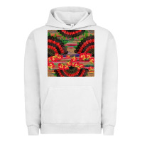 Pigment Lunar Rock spanish hand fan seamless pattern Urban Hoodie - BundleAndBundleShop