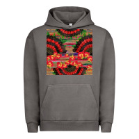 Pigment Tornado spanish hand fan seamless pattern Urban Hoodie - BundleAndBundleShop