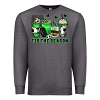 Charcoal Heather tis' the season soccer coffee cups Premium Sweatshirt - Zillion Design Studio