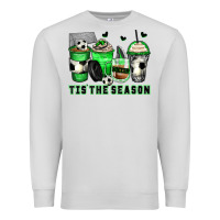 Dove Grey tis' the season soccer coffee cups Premium Sweatshirt - Zillion Design Studio