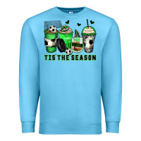 Ocean Blue tis' the season soccer coffee cups Premium Sweatshirt - Zillion Design Studio