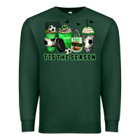 Sports Green tis' the season soccer coffee cups Premium Sweatshirt - Zillion Design Studio