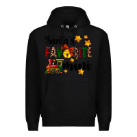 Black santa's favorite mini Premium Hoodie - AdoDesignShop