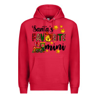 Cardinal santa's favorite mini Premium Hoodie - AdoDesignShop