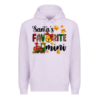 Lilac santa's favorite mini Premium Hoodie - AdoDesignShop