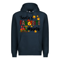 Navy santa's favorite mini Premium Hoodie - AdoDesignShop