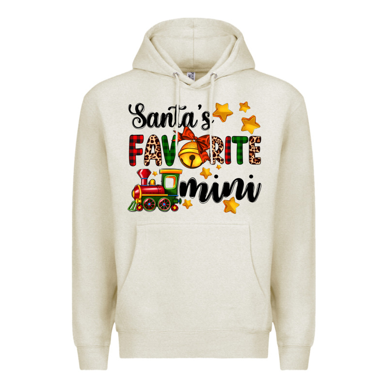 Santa's Favorite Mini Premium Hoodie by AdoDesignShop | Teevron