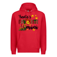 Red santa's favorite mini Premium Hoodie - AdoDesignShop