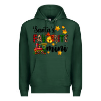 Sports Green santa's favorite mini Premium Hoodie - AdoDesignShop