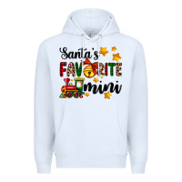 White santa's favorite mini Premium Hoodie - AdoDesignShop