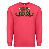 Cardinal santa's cutest elf christmas Premium Sweatshirt - RanaPortraitStore