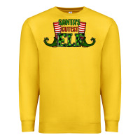 Lemon santa's cutest elf christmas Premium Sweatshirt - RanaPortraitStore