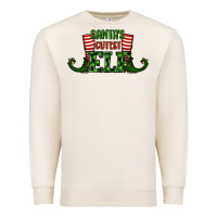 Sandshell santa's cutest elf christmas Premium Sweatshirt - RanaPortraitStore