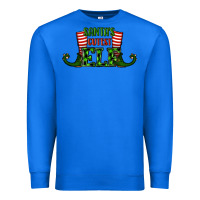 True Royal santa's cutest elf christmas Premium Sweatshirt - RanaPortraitStore