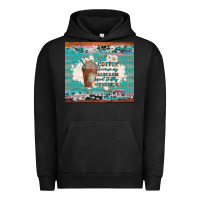 Pigment Black iced coffee because my sarcasm need to stay hydrated Urban Hoodie - Artiststas