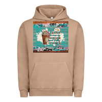 Pigment Burro iced coffee because my sarcasm need to stay hydrated Urban Hoodie - Artiststas