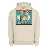 Pigment French Oak iced coffee because my sarcasm need to stay hydrated Urban Hoodie - Artiststas