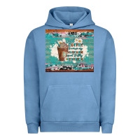 Pigment Pebble Blue iced coffee because my sarcasm need to stay hydrated Urban Hoodie - Artiststas