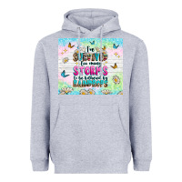 Heather Grey ive survived too many storms Heavyweight Hoodie - texasbilliewilder