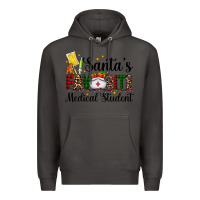 Smoke santa's favorite medical student Premium Hoodie - AdoDesignShop