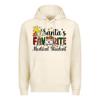 Tofu santa's favorite medical student Premium Hoodie - AdoDesignShop